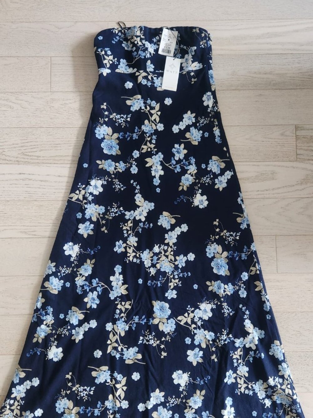 Blue Floral Dress